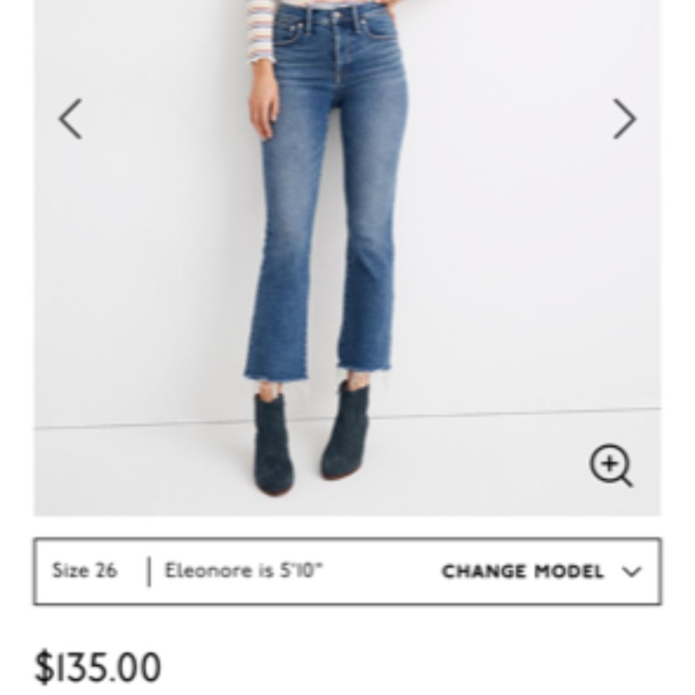 Madewell Cali Denim-Boot in Fleetwood Wash